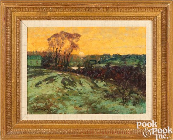 landscape by John Charles Terelak, 1979