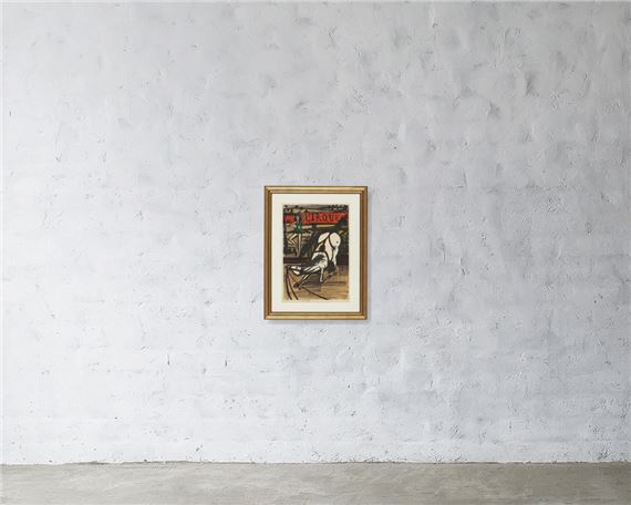 Bernard Buffet | L'ecuyere from MON CIRQUE (1968) | MutualArt