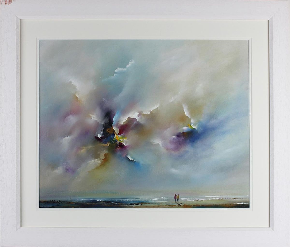 Artwork by Caroline McVeigh, To Be or Not to Be, Made of Oil on Board