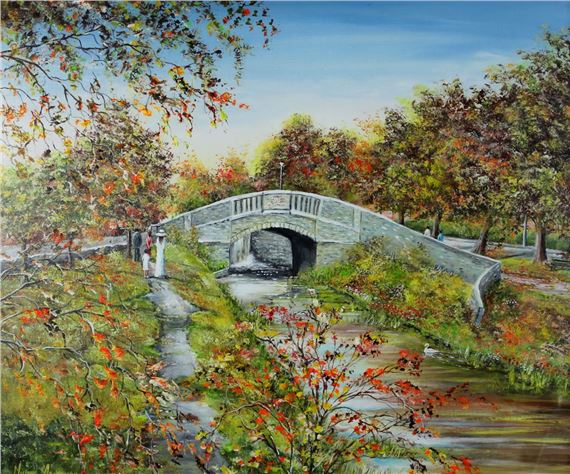 Huband Bridge by Michael Monaghan
