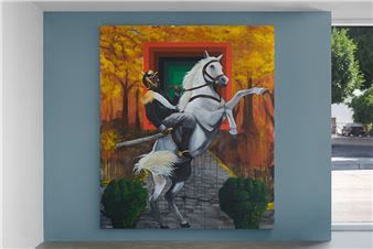 "Pictures Girls Make": Portraitures on View at Blum & Poe