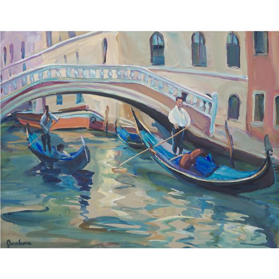 PASSING GONDOLAS by Josephine Graham