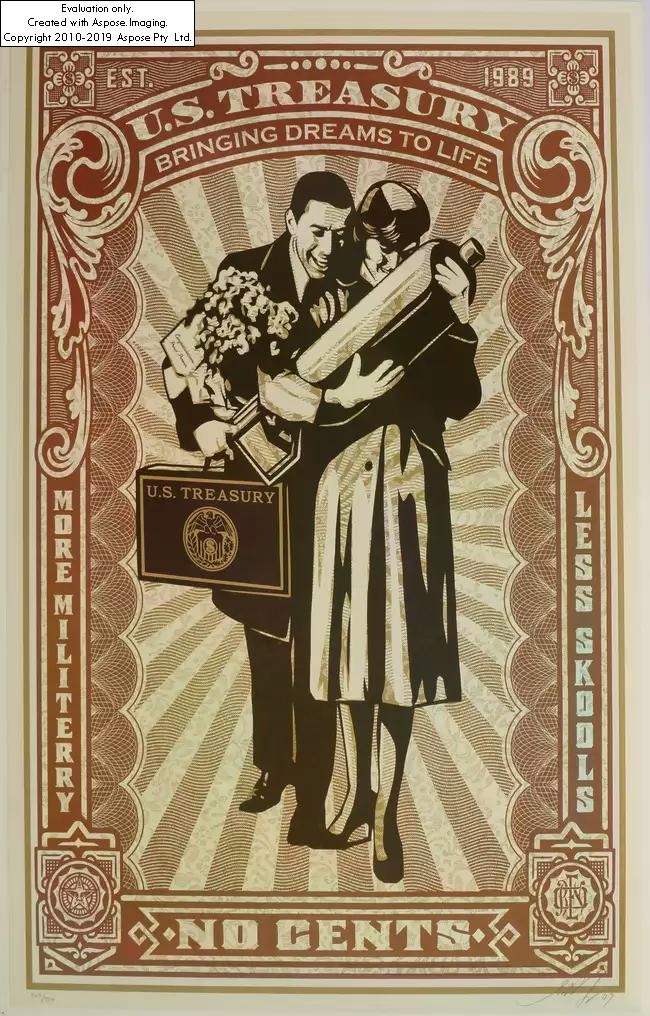 Shepard Fairey (VAT charged on the hammer price) (1970) MutualArt