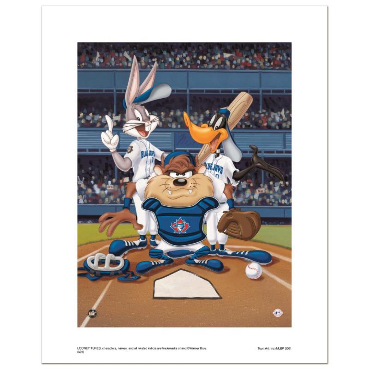 At the Plate (Blue Jays) by Warner Brothers