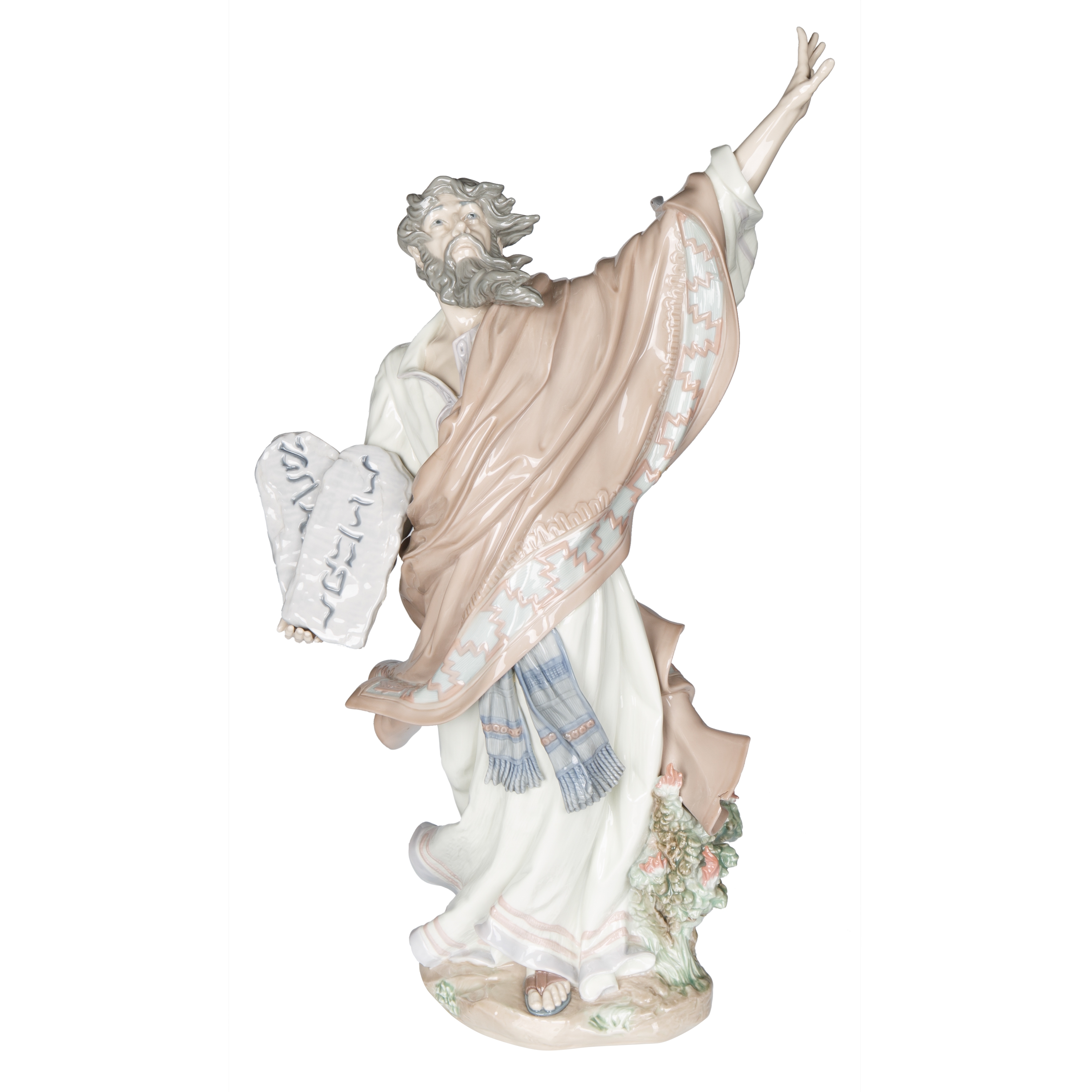 Salvador Furio LLADRO MOSES AND TEN COMMANDMENTS PORCELAIN SCULPTURE MutualArt