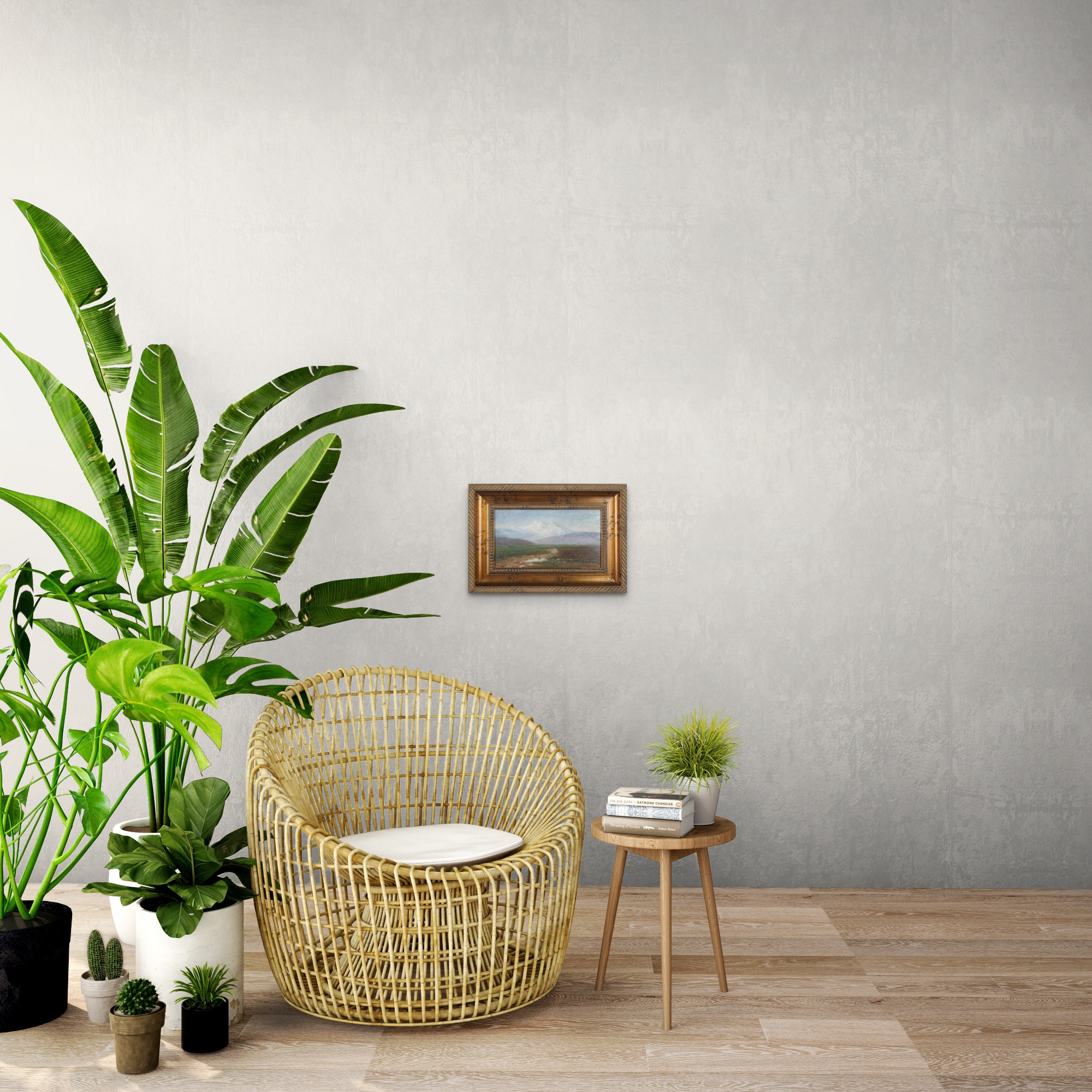 Artwork by Georgii Zakharovitch Bashindzhagian, Mt. Aragat, Made of oil on board