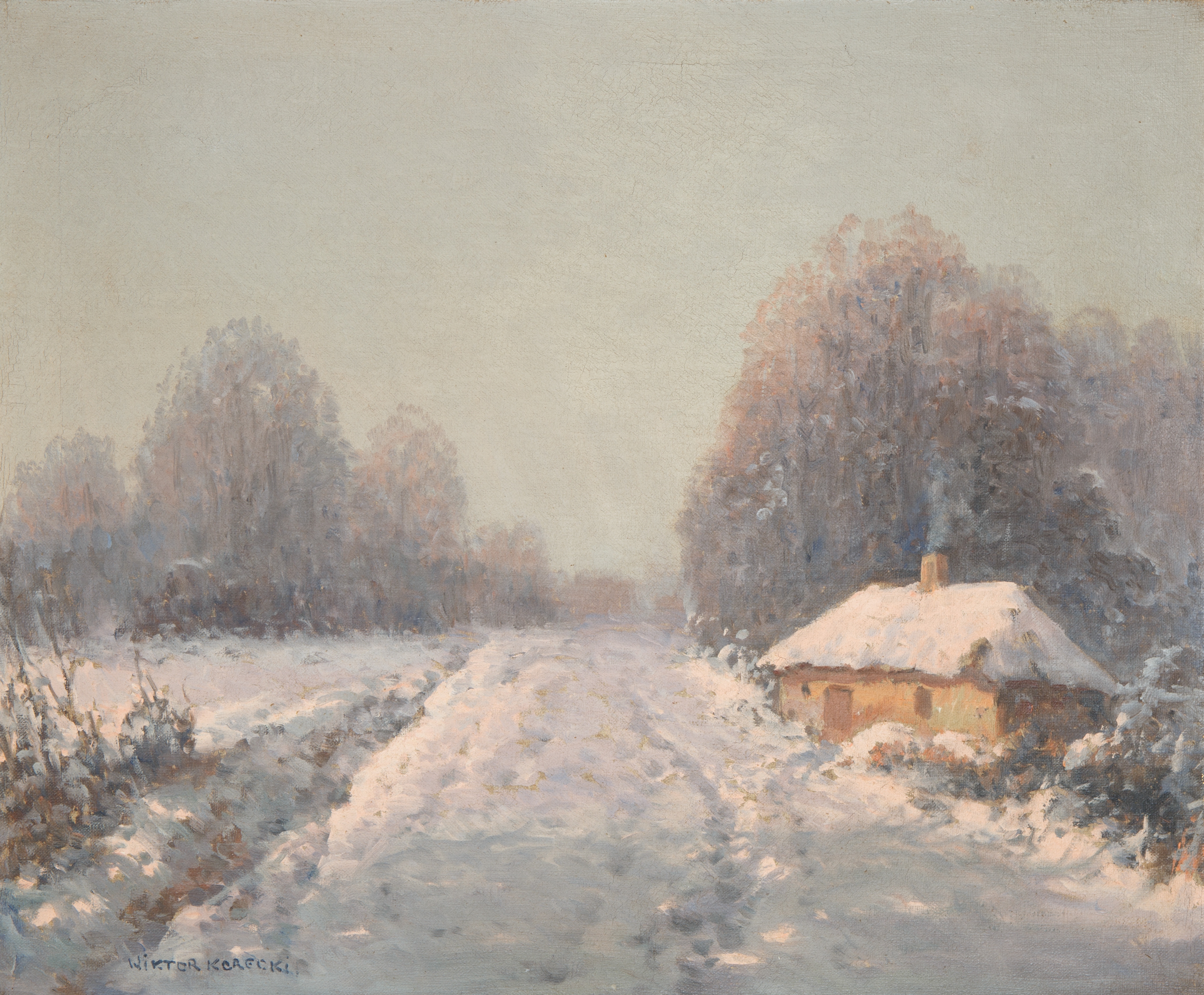 Wiktor Korecki | Winter Landscape | MutualArt