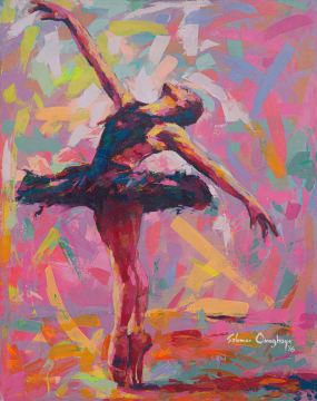 Ballet Dancer by Solomon Omogboye