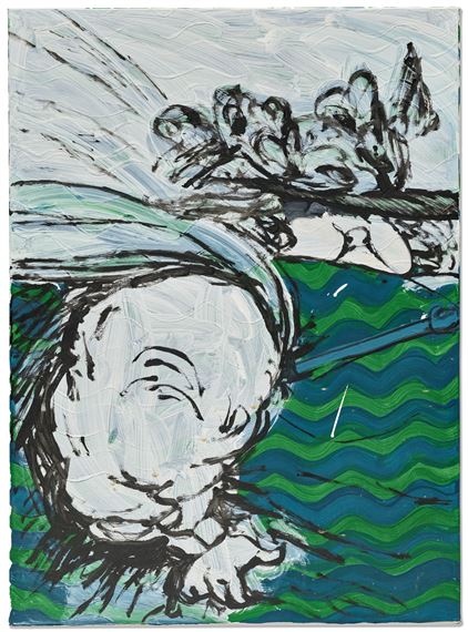 Fall Streak Hole by Charlie Billingham, Painted in 2012