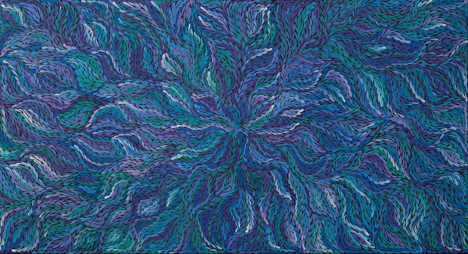 Rosemary Pitjarra Petyarre Bush Medicine Leaves (2021) MutualArt