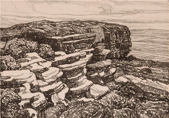Hilltop by Birger Sandzén, 1920
