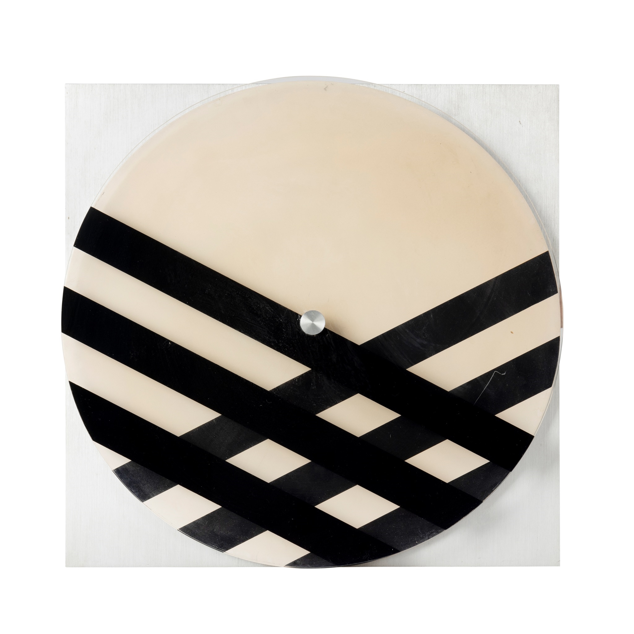Jochen Kramer | Kinetic Op Art Clock | MutualArt
