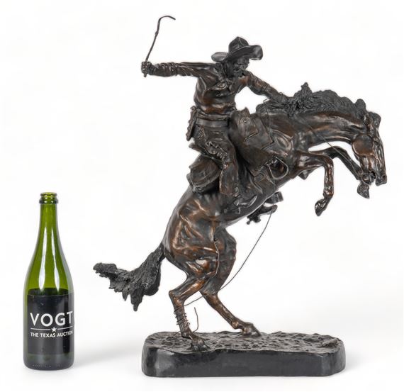 Frederic Remington | Bronco Buster | MutualArt