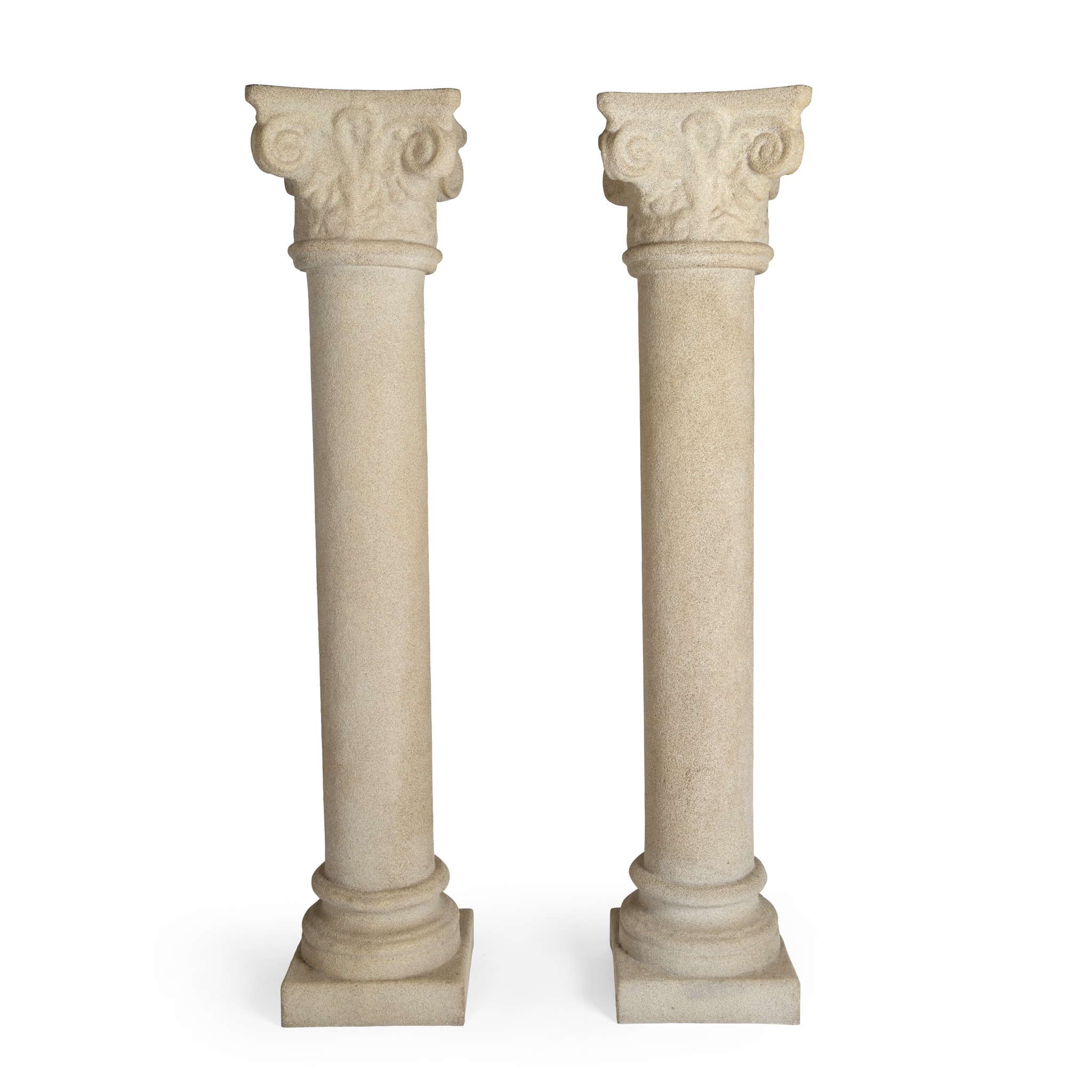 André Cazenave | Pair Of Giant Column Lamps | MutualArt
