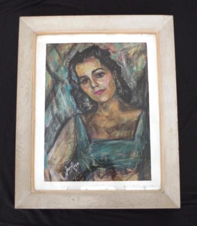 Artwork by Joe Rose, Joe Rose (1915-1999), Made of pastel on paper