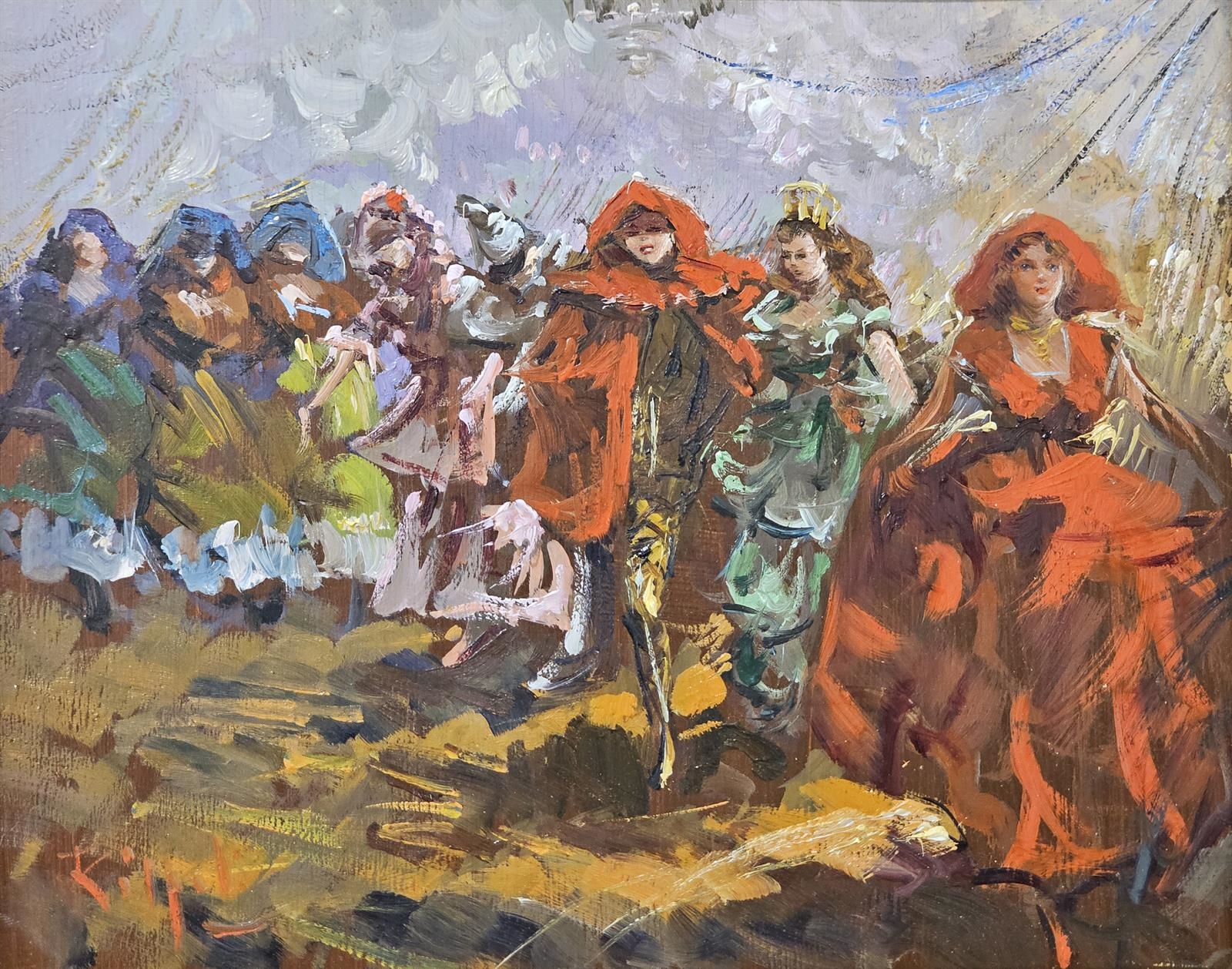 Franco Rispoli | La festa | MutualArt