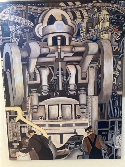 The Machine Man by Diego Rivera