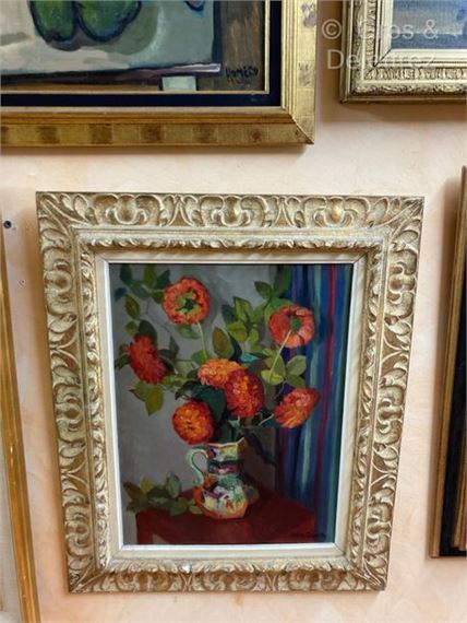 The dahlias by Sylvia Gardette