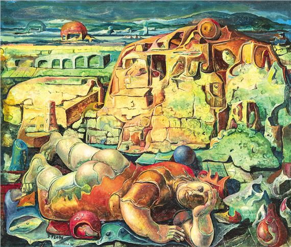 Infinity of Dreams and Feelings by Joseph Szabó, 1975