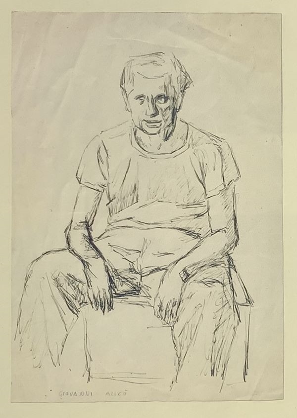 Sketch by Padron 'Ntoni, 1960 - Giovanni Alico