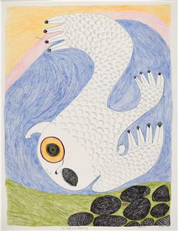 Ningiukulu Teevee & Shuvinai Ashoona - Mayberry Fine Art, Toronto