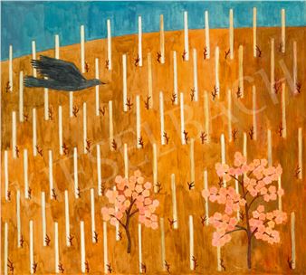 Spring (Szőlőhegy in Nagybánya) - Noémi Ferenczy