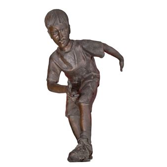 A boy in action - Dan L. Hill