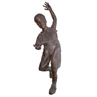 A boy in action - Dan L. Hill