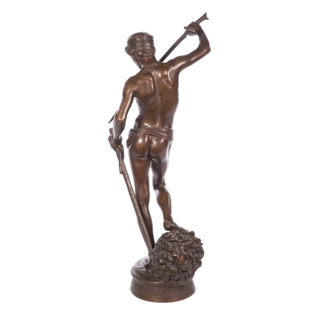 Marius-Jean-Antonin Mercié | David Vainqueur | MutualArt