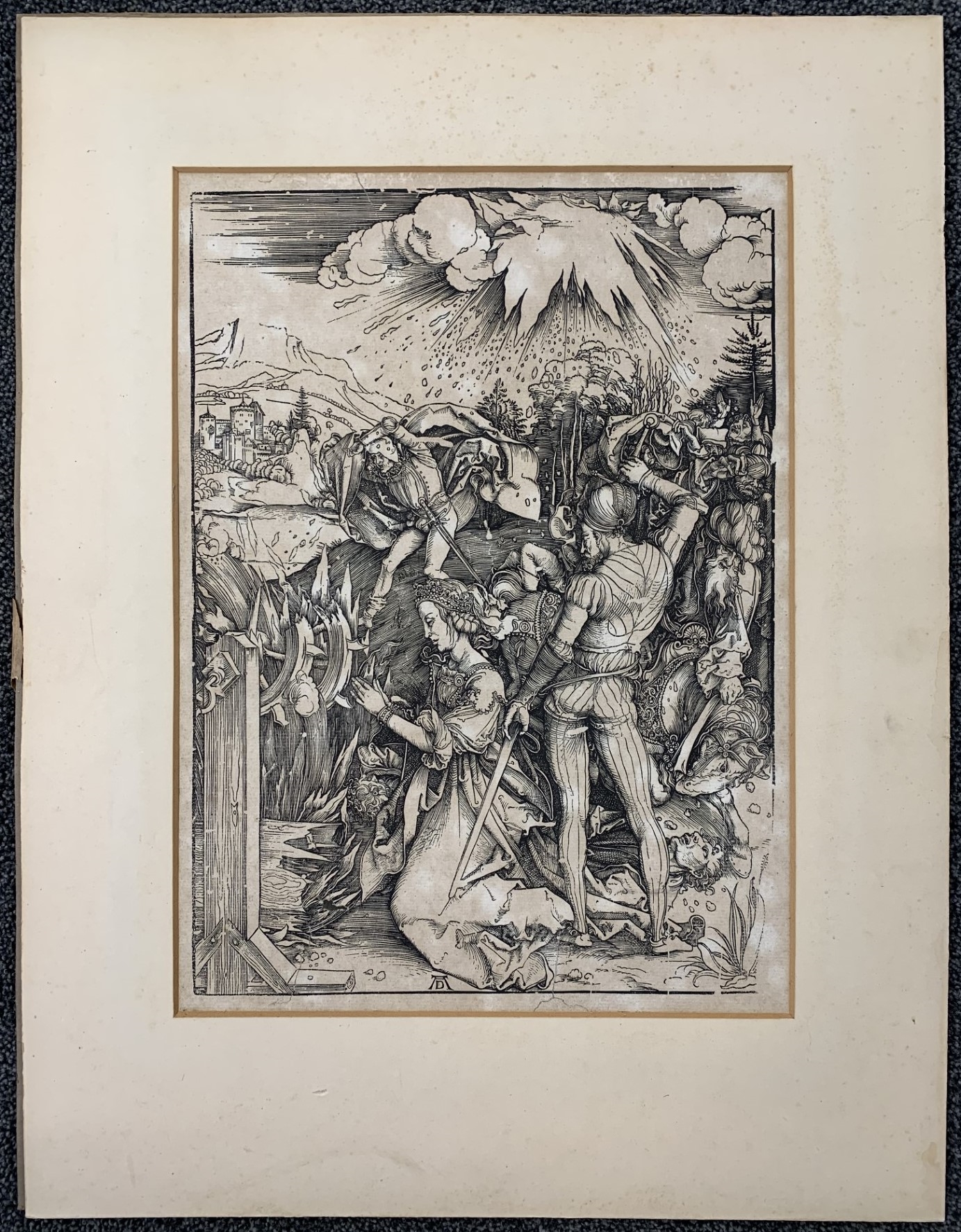 Albrecht Dürer | Martyrdom of Saint Catherine Alexandria | MutualArt