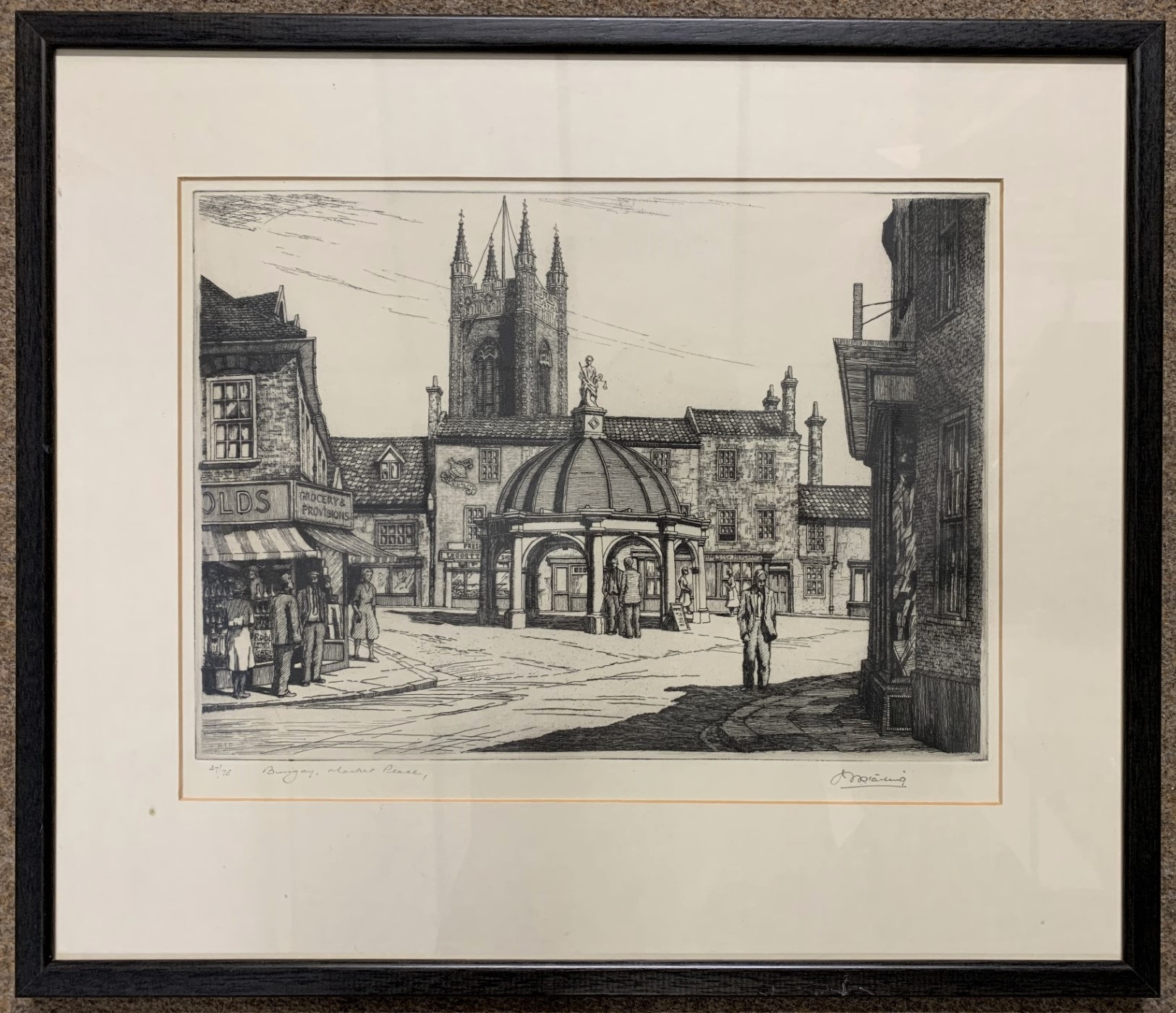 Bungay, Market Place - Henry James Starling