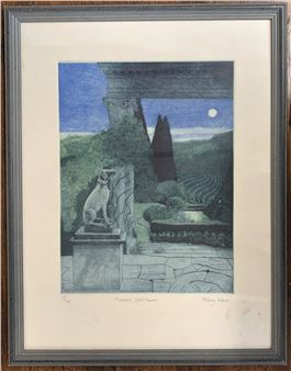Moonrise, Iford Manor - Hilary Adair