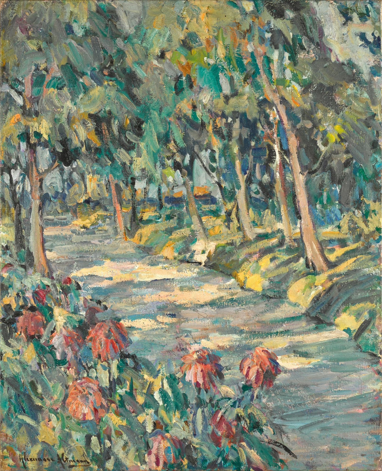 Alexandre ALTMANN | Chemin fleuri | MutualArt