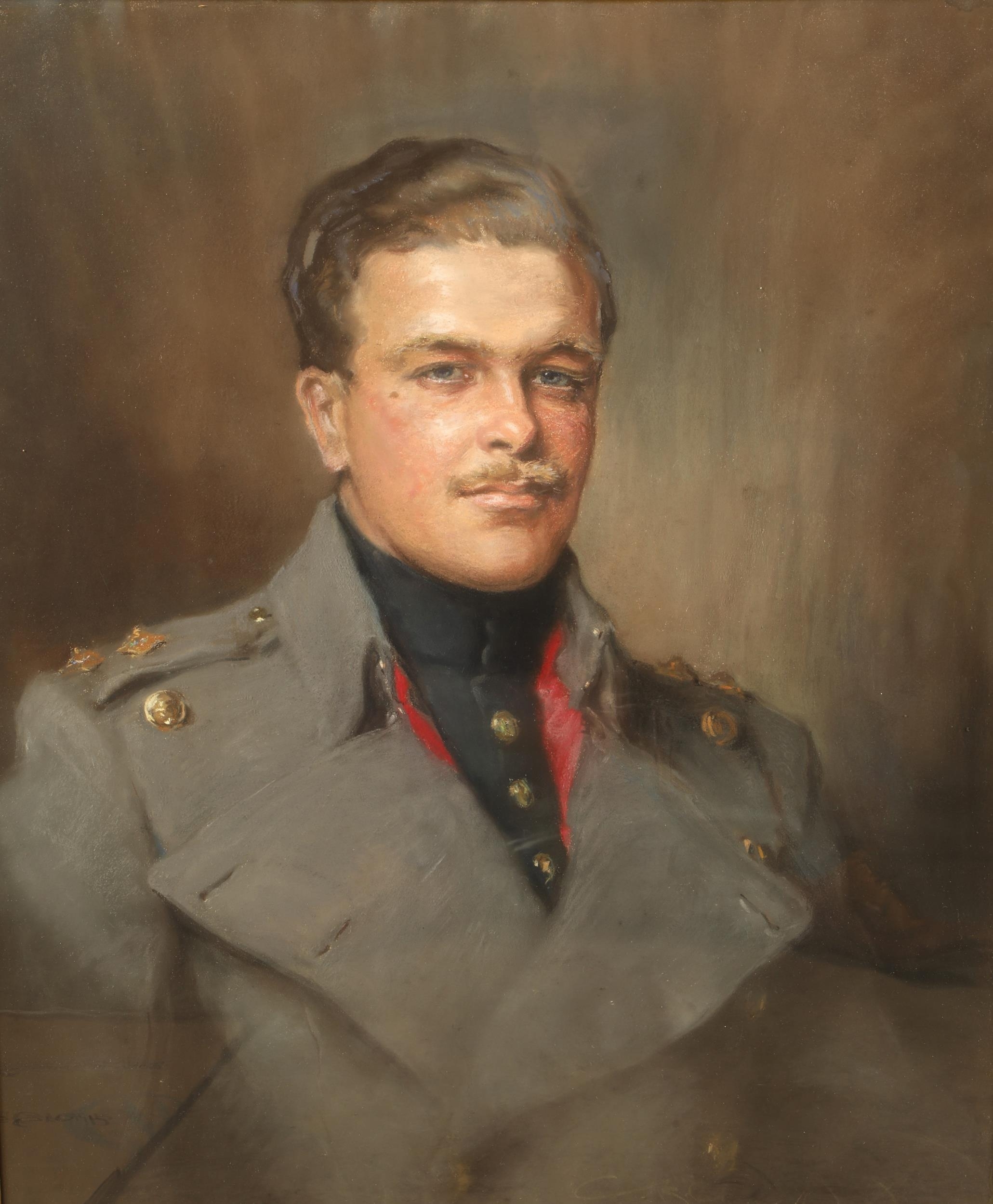 Artwork by Charlotte Blakeney Ward, Portrait of Colin Edward Hunter Blair