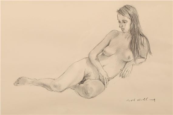 'Reclining Nude' by Harry Holland