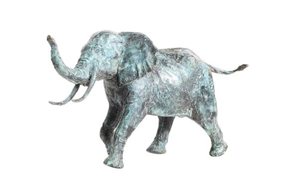 Bull Elephant by Mark Rode