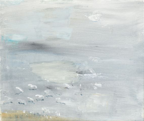 SEAGULLS ON THE THAMES by Hugh Cronyn, 1996