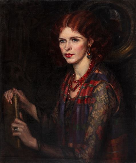 PORTRAIT OF PADDY GOODMAN VINE by Hedwig Esther Pilitz