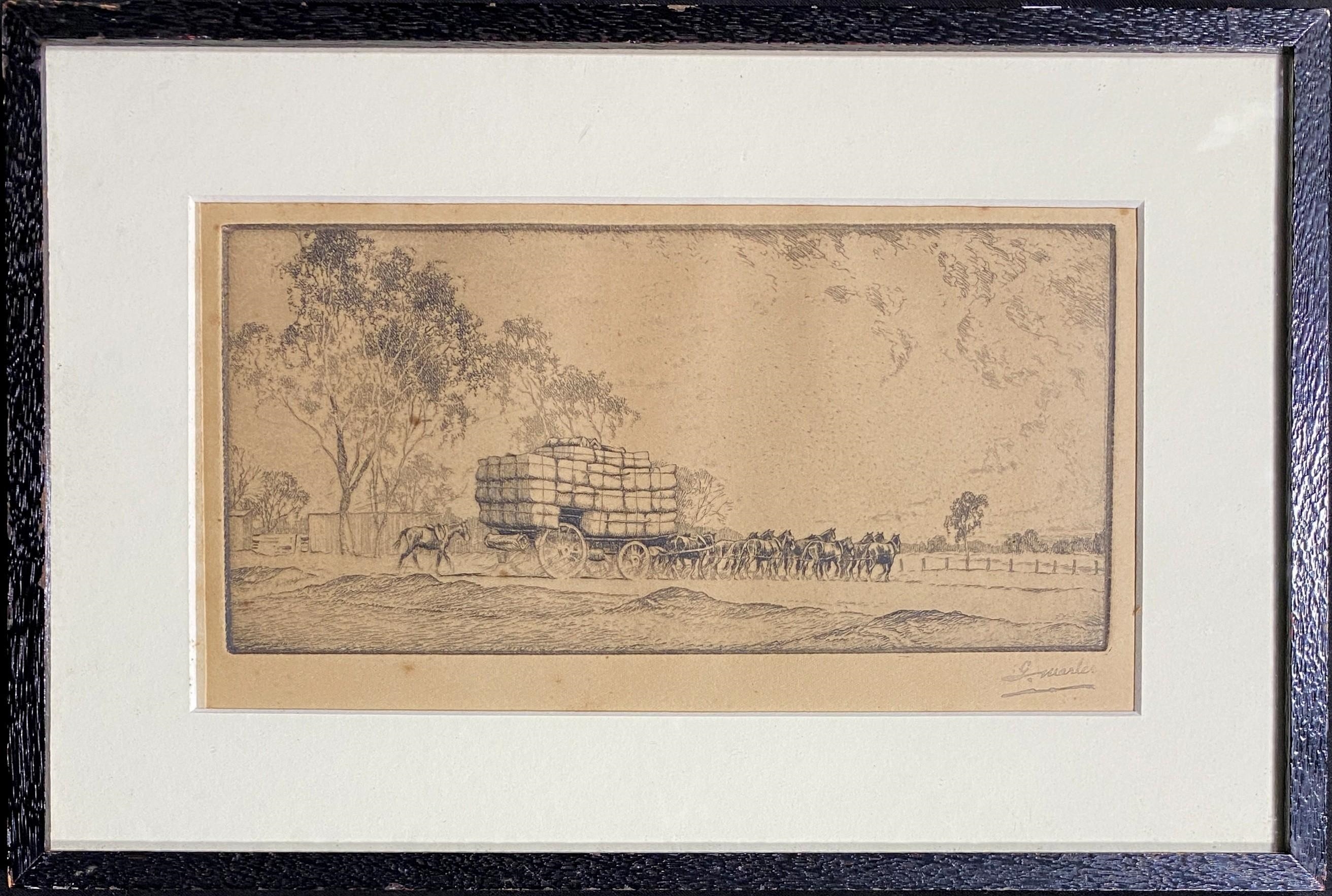 GEORGE MARLER | Wool Wagon Going to Market | MutualArt