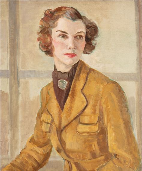 PORTRAIT OF MISS LINDY CROOKER by Hedwig Esther Pilitz