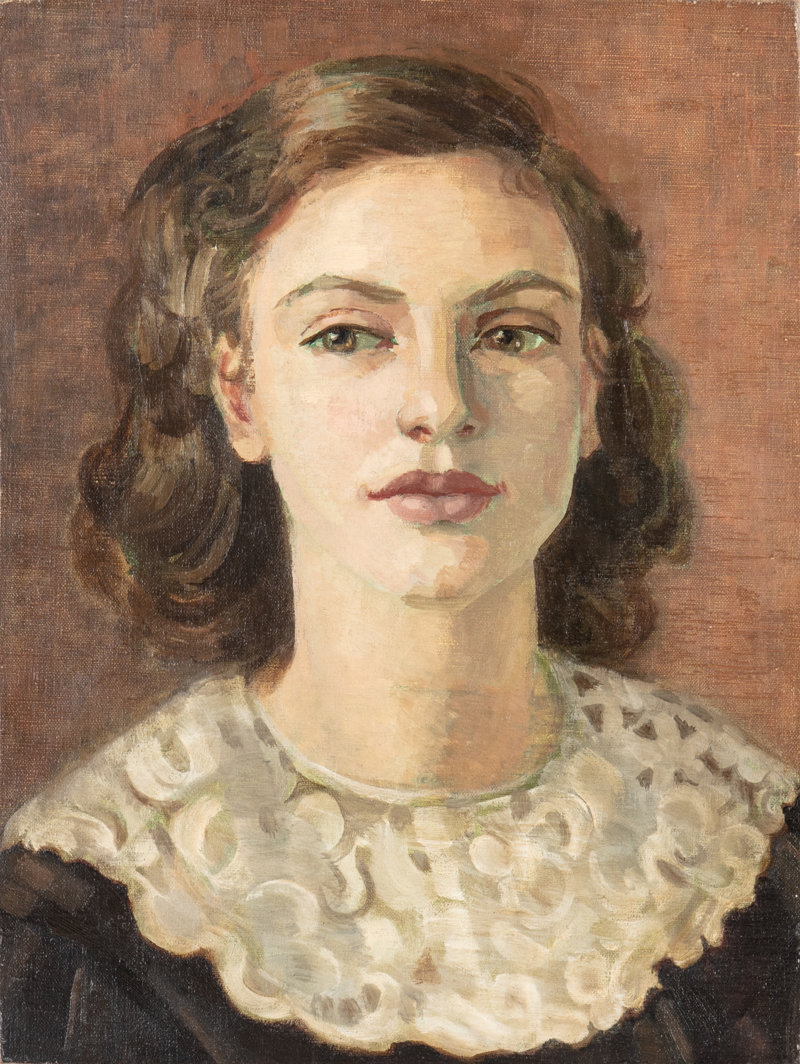 Artwork by Hedwig Esther Pilitz, PORTRAIT OF SHULAMITH SHAFIR, Made of oil on canvas