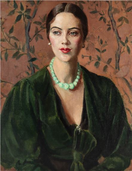 PORTRAIT OF MARGUERITE KELSEY by Hedwig Esther Pilitz, 1927-1928