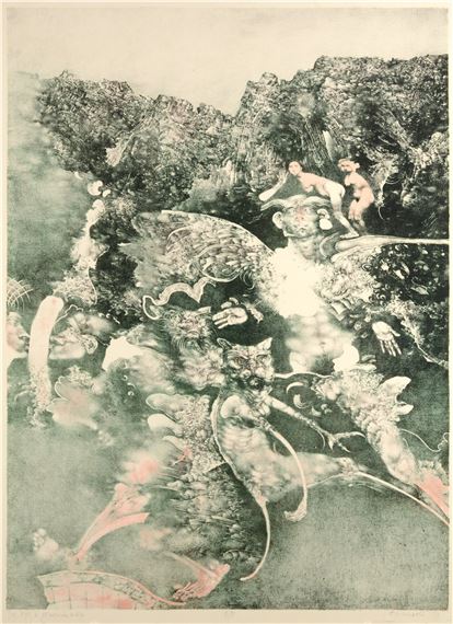 Albin Brunovsky | DVE EVY A VYHNANIE Z RAJA (1971) | MutualArt