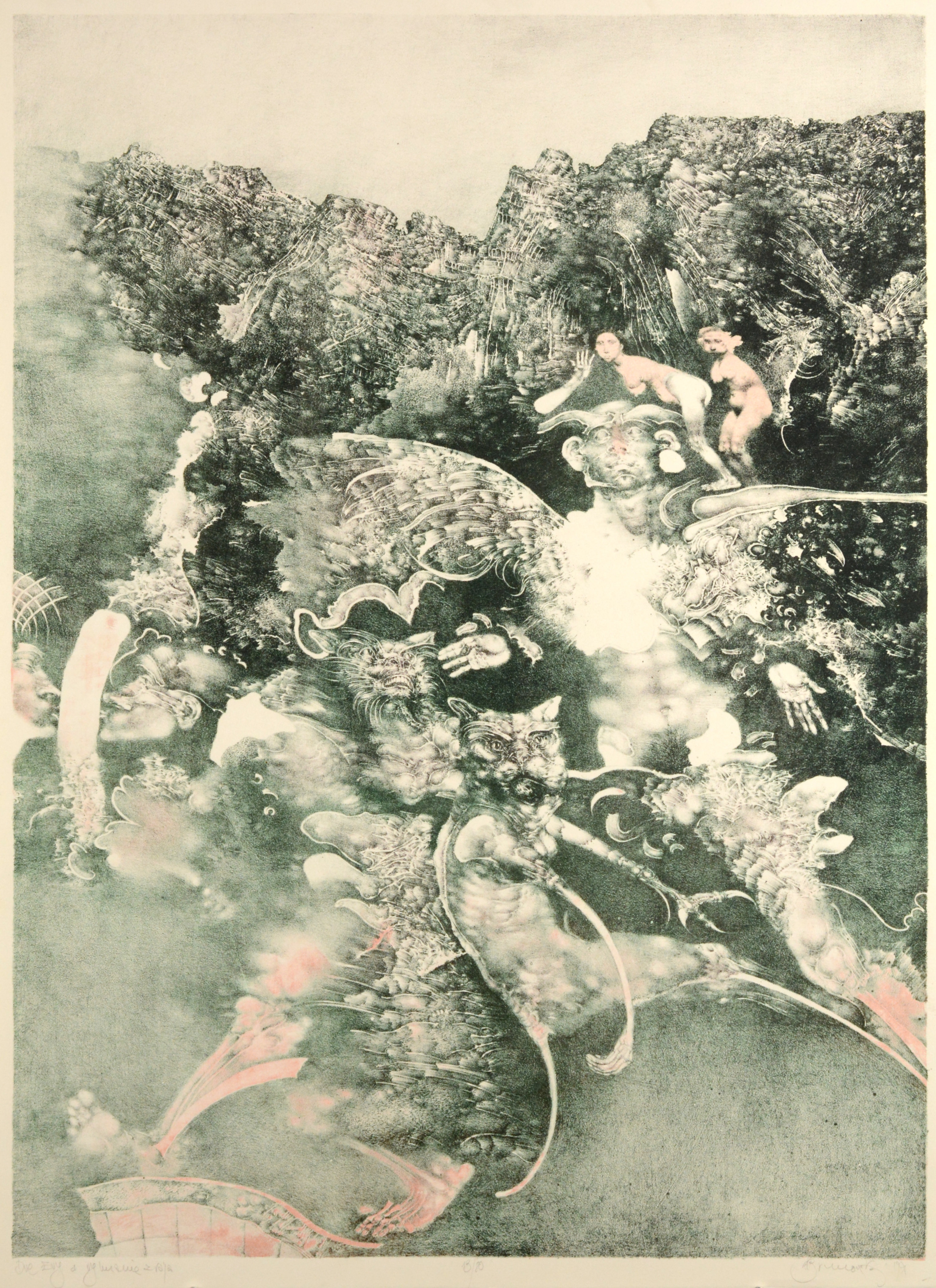 Albin Brunovsky | DVE EVY A VYHNANIE Z RAJA (1971) | MutualArt