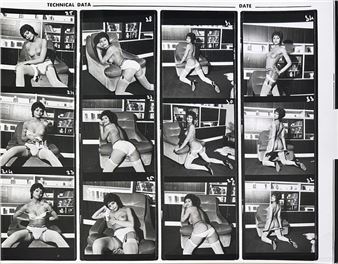 Femme nue au fauteuil, ca.1960 - Lilo Korenjak