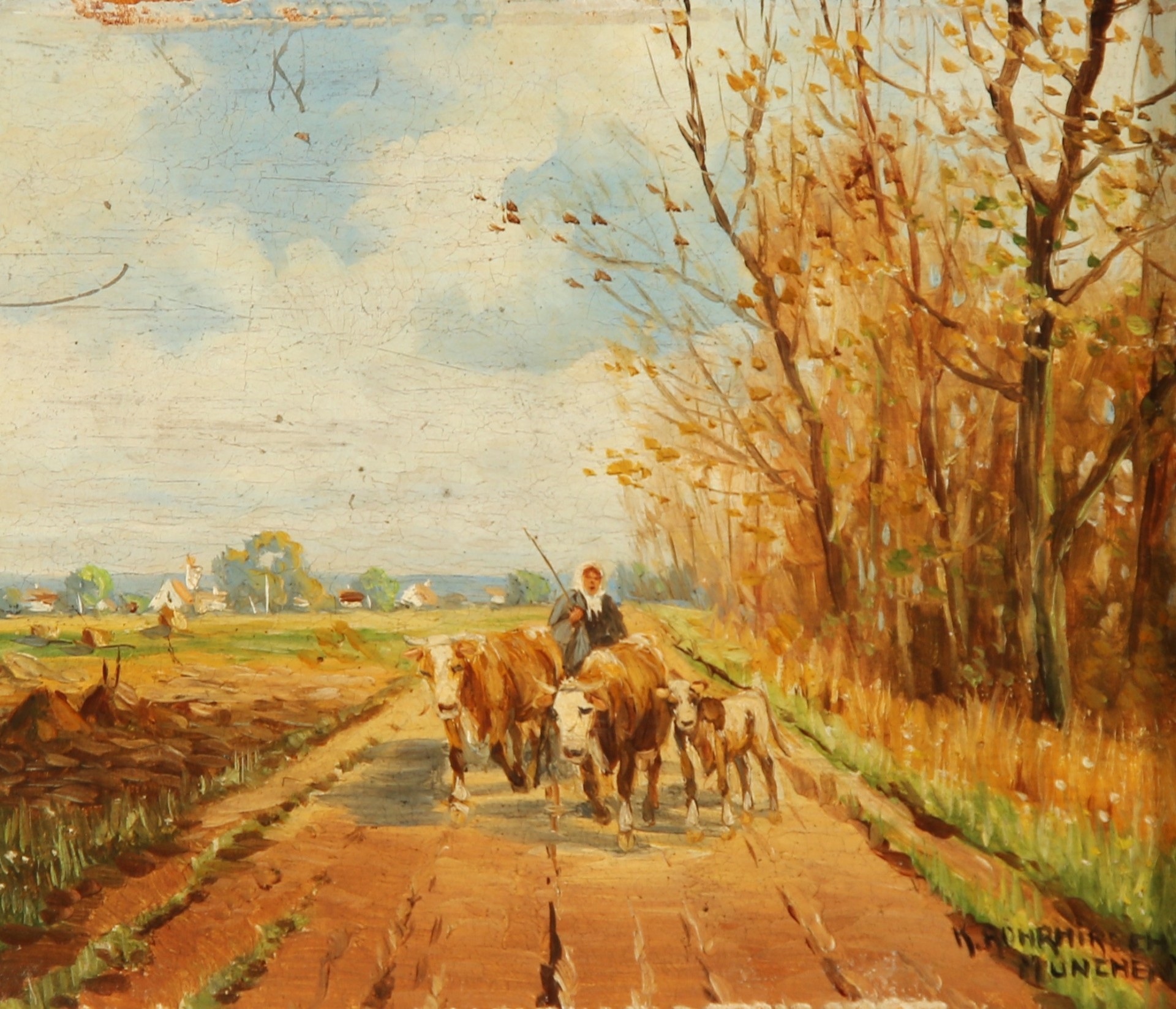 Artwork by Karl Rohrhirsch, Karl Rohrhirsch. 1875 München - 1954 Greding.