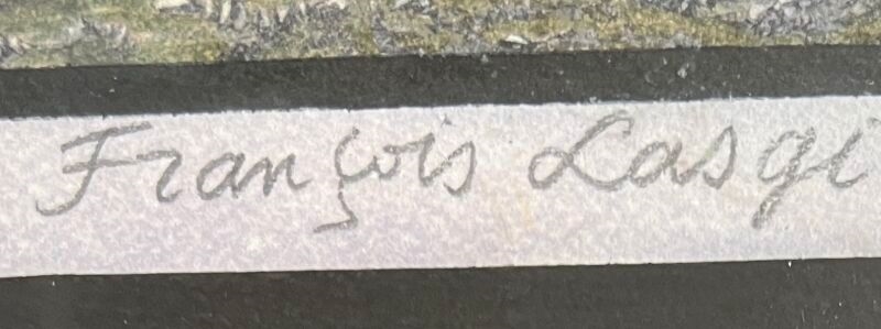 Artwork by François Lasgi, Paysage, Made of Mixed media on paper