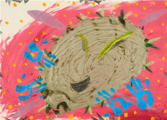 Untitled. by Michael Buthe, 1982