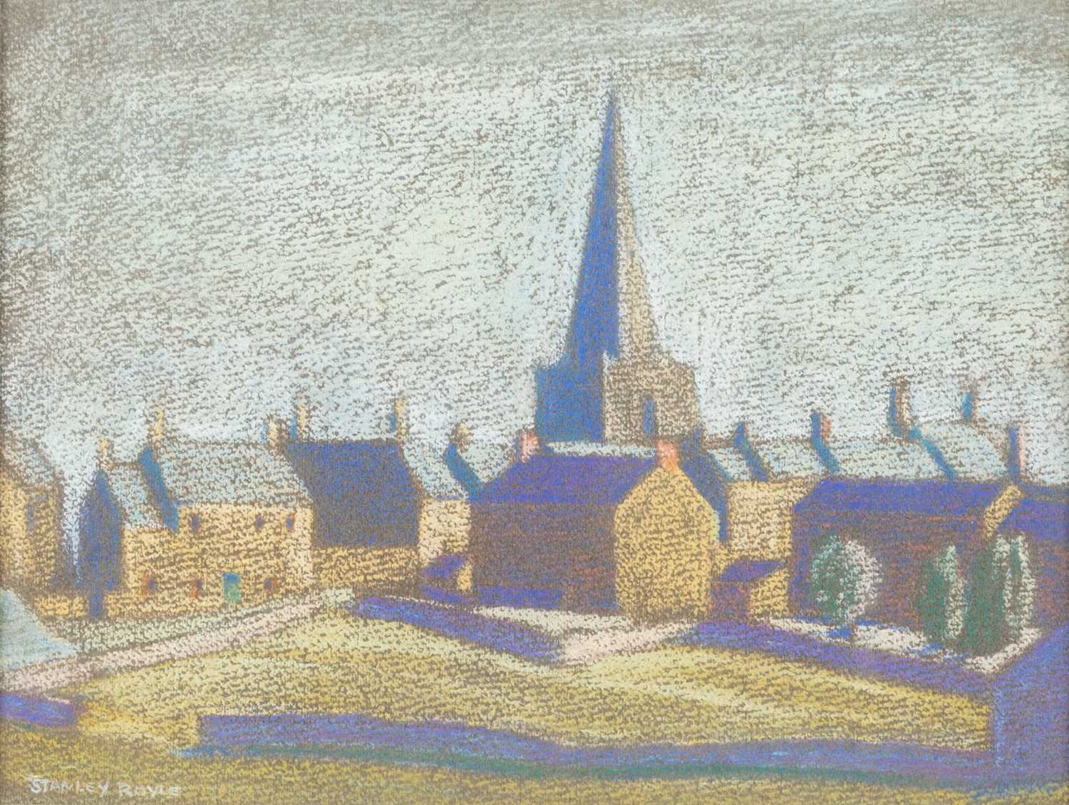 Stanley Royle | TOWN VIEW WITH CHURCH | MutualArt