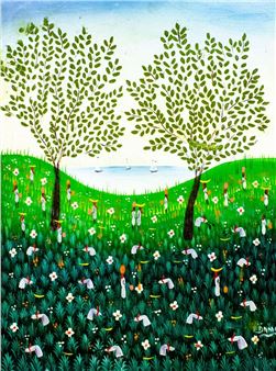 Haitian Landscape - Fritz Damas